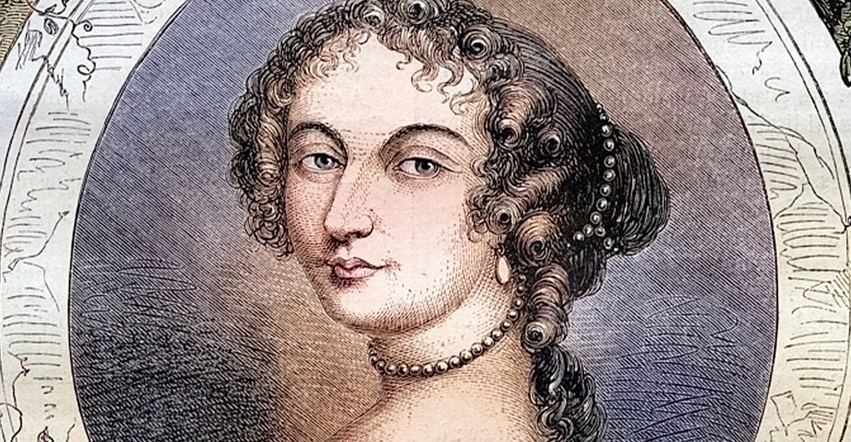 Painted portrait of Madame De Maintenon