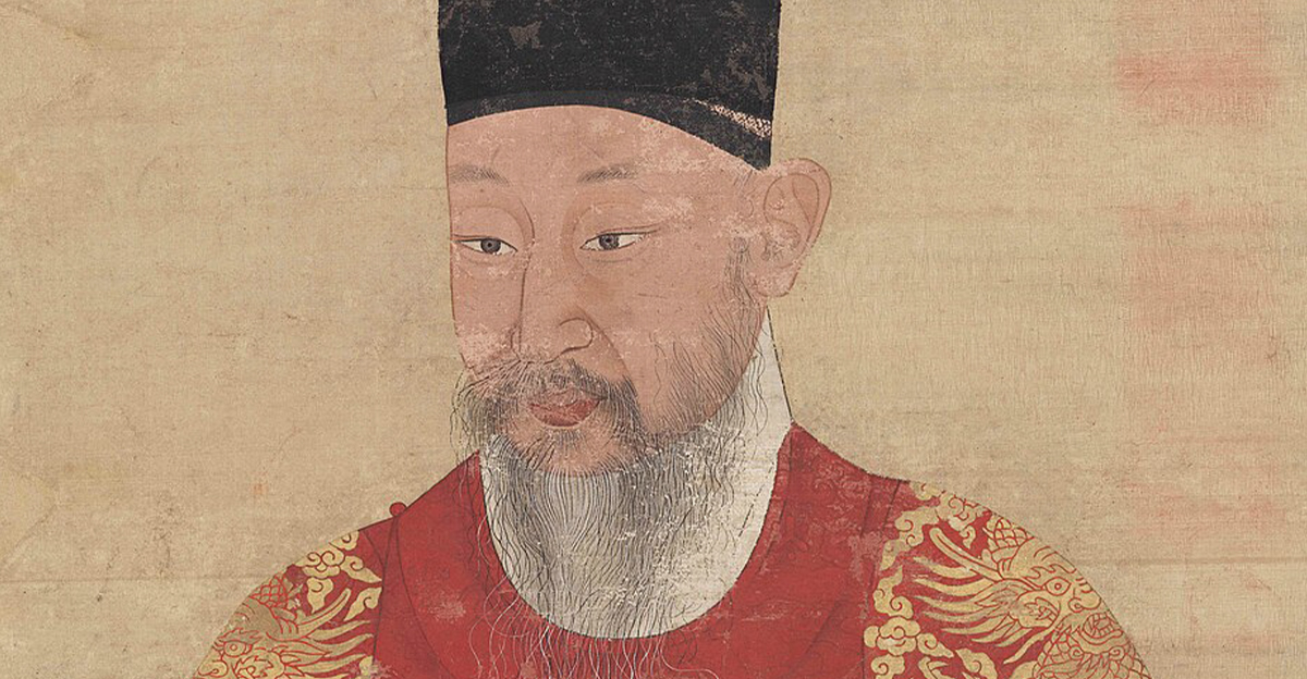 Painted portrait of Yeongjo Of Joseon