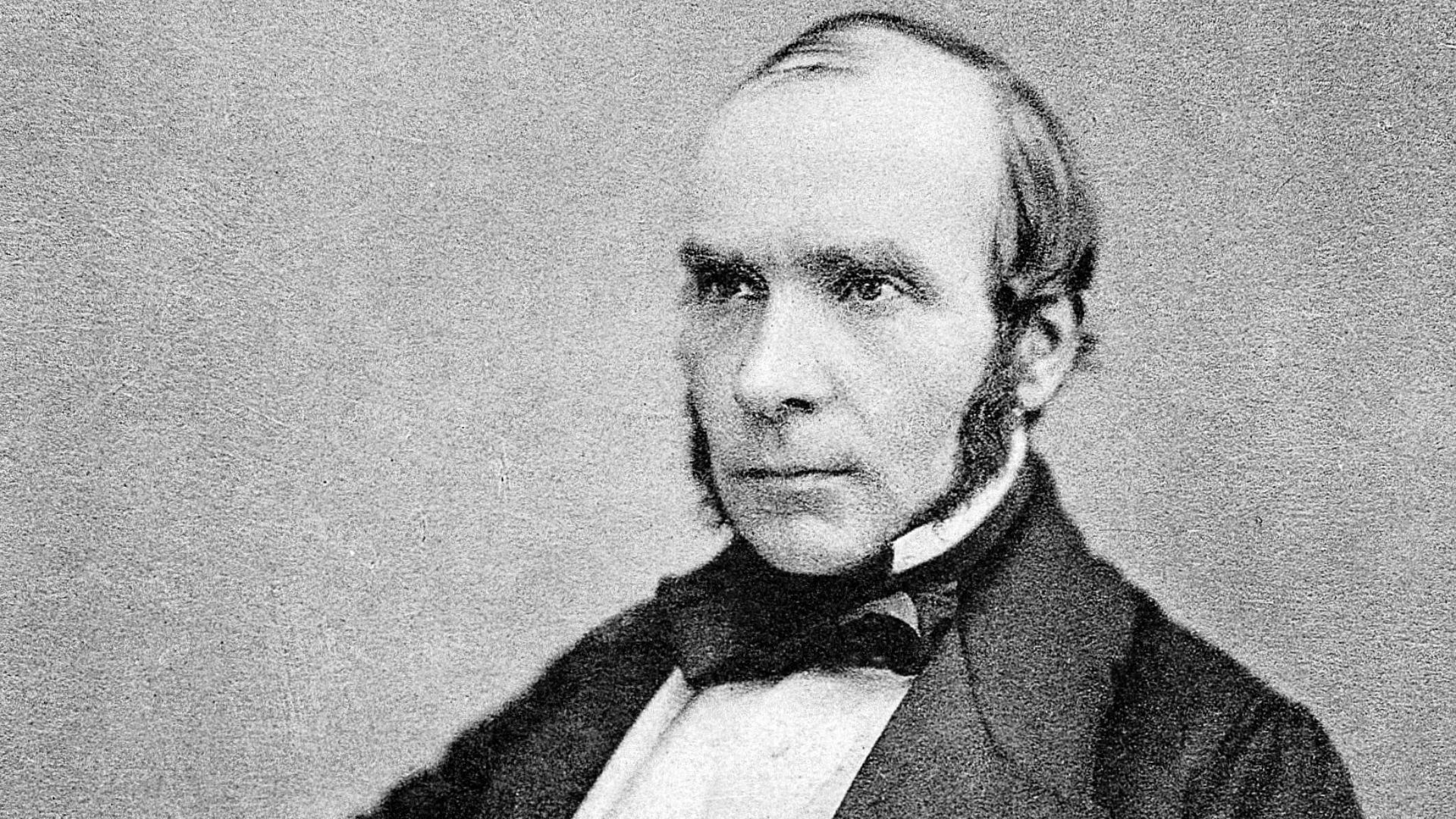 Dr. John Snow (1813-1858), British physician.