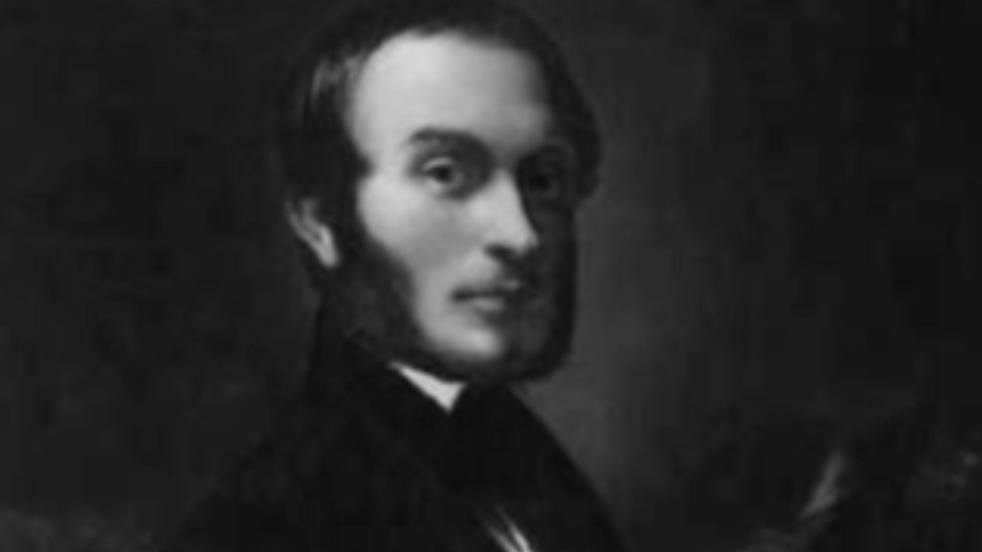 Copy by Charles William Oliver of Thomas Jones Barker's 1847 Portrait of Dr. John Snow, Royal College of Anaesthetists