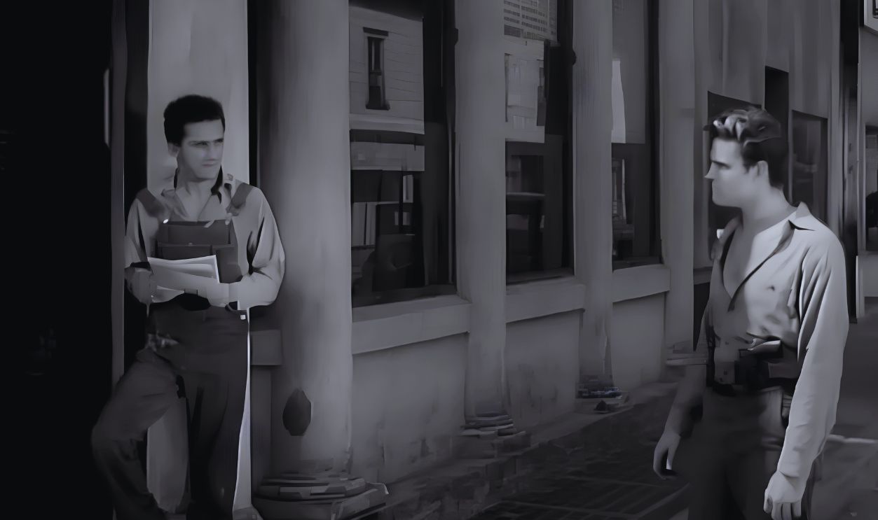 Screenshot from Pretty Boy Floyd (1960)