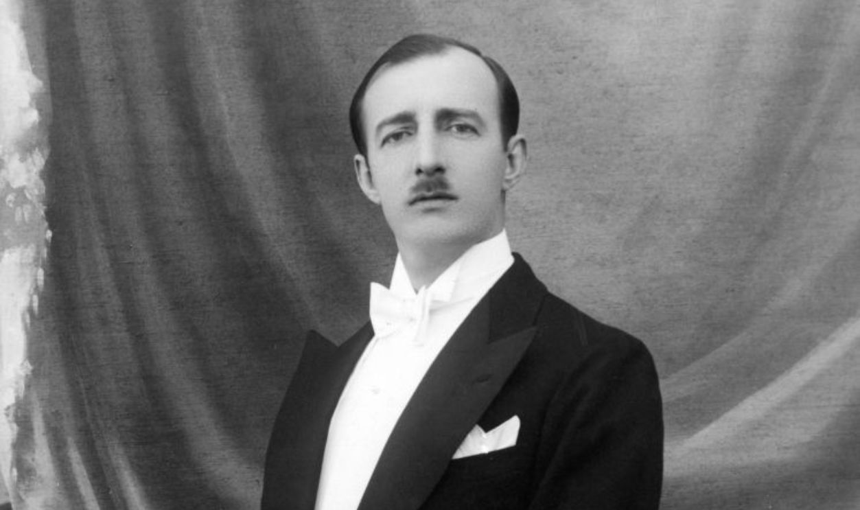 King Zog I of Albania posing in a tailcoat. 1920s 