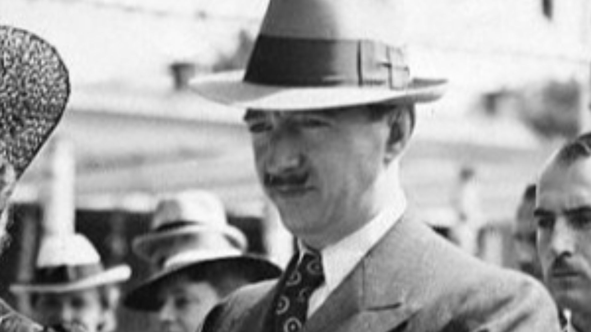 Ahmet Zogu and his family on July 20, 1939 in Sweden.