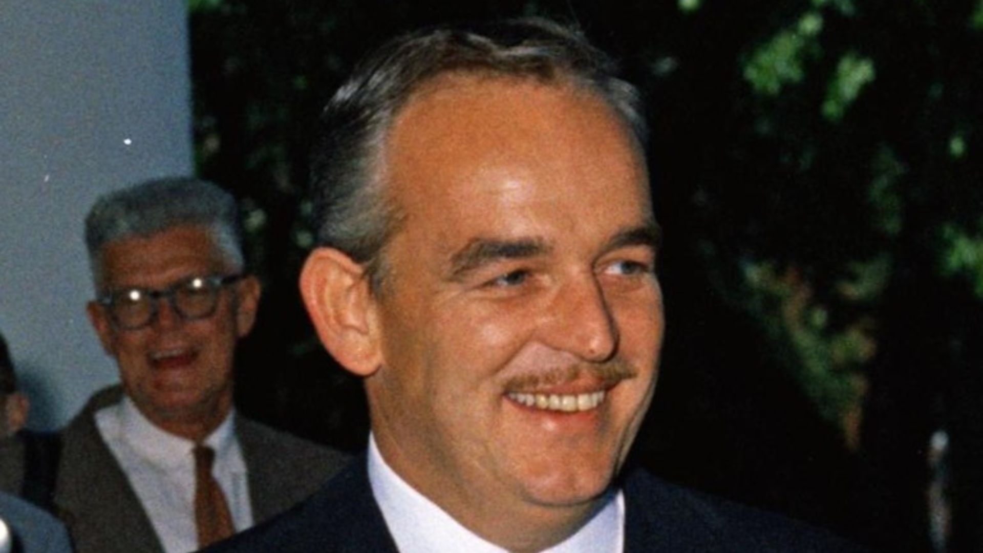 Prince Rainier III of Monaco visits the White House on May 24, 1961.