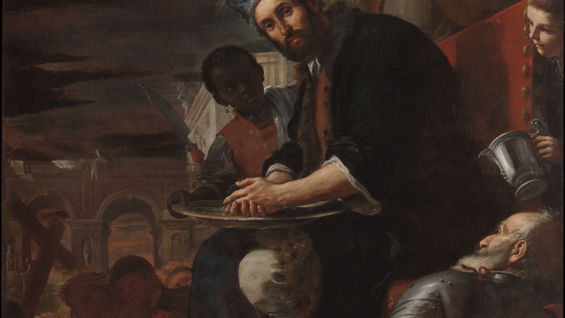 Pilate washing his hands