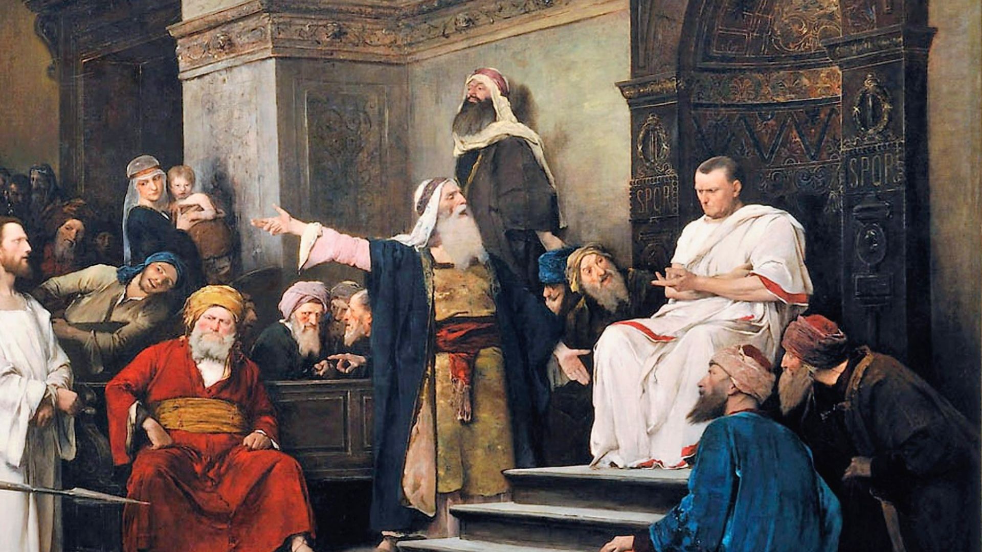 Pilate's court