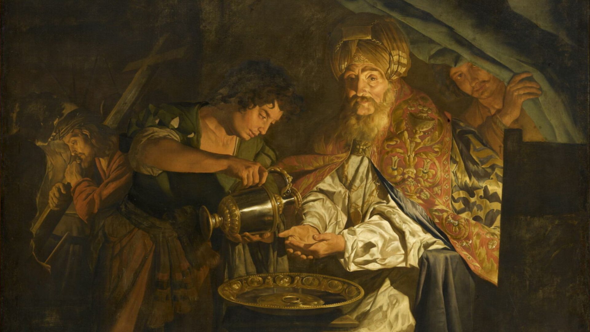 Pilate washing his hands