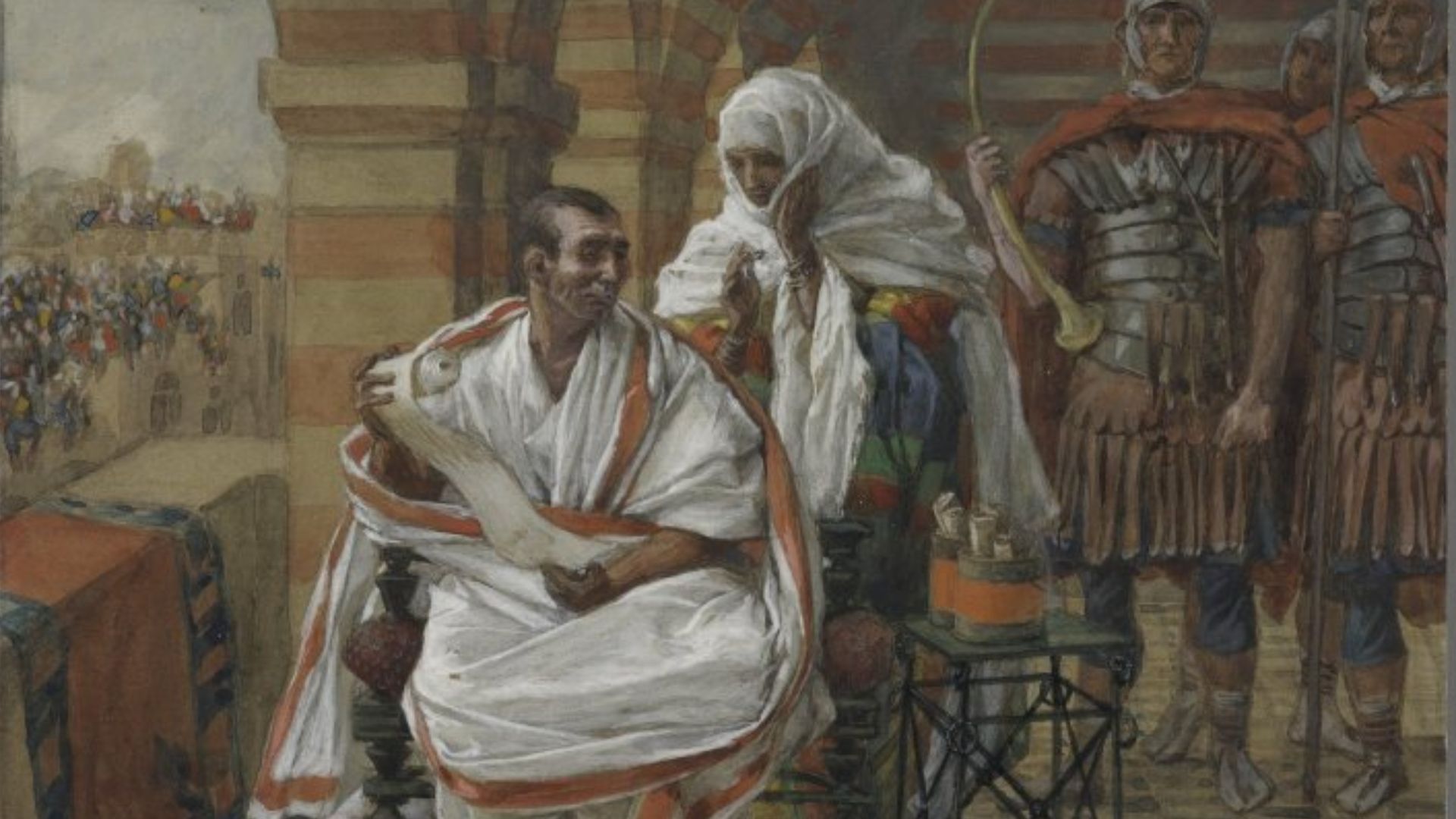 File:Brooklyn Museum - The Message of Pilate's Wife. Pilate - James Tissot.jpg