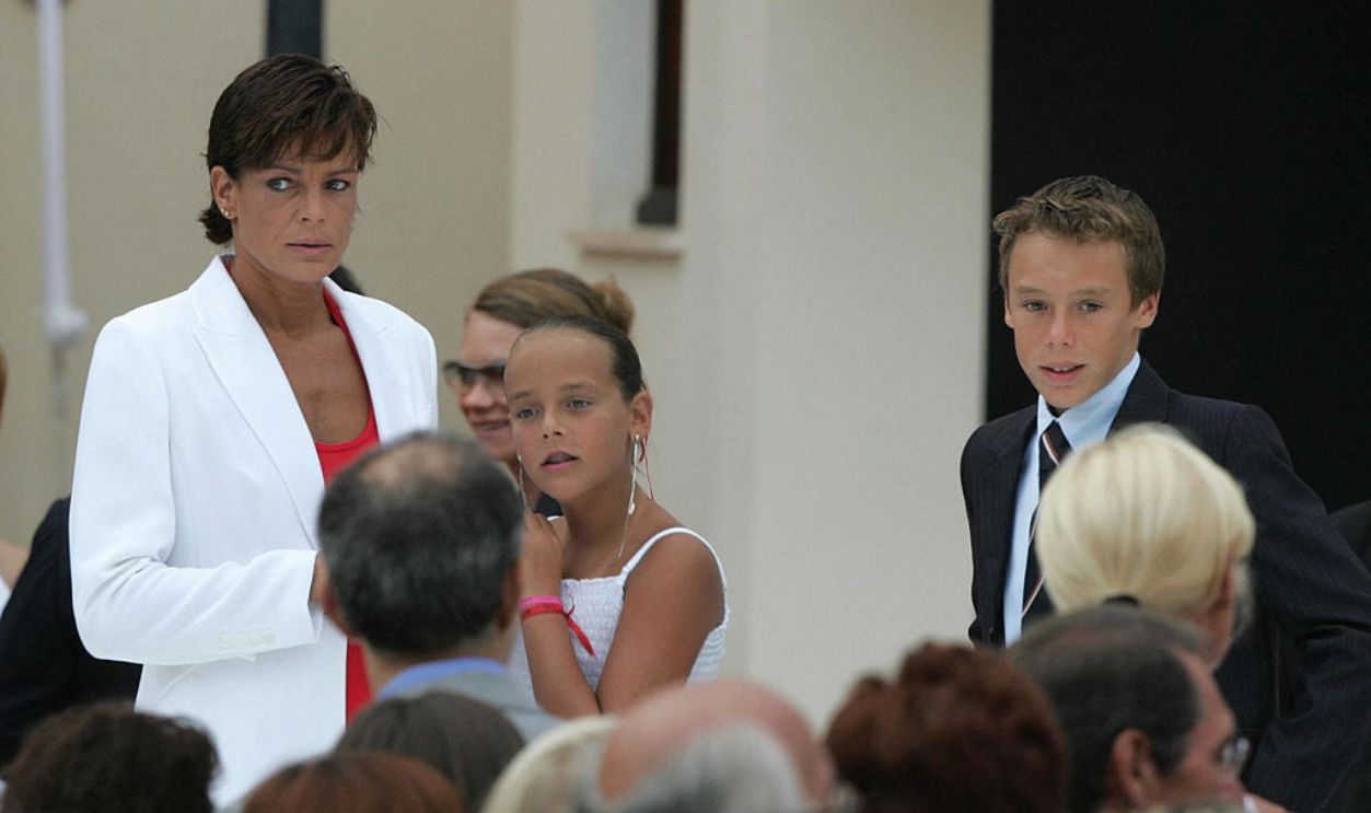 Princess Stephanie of Monaco and her chi