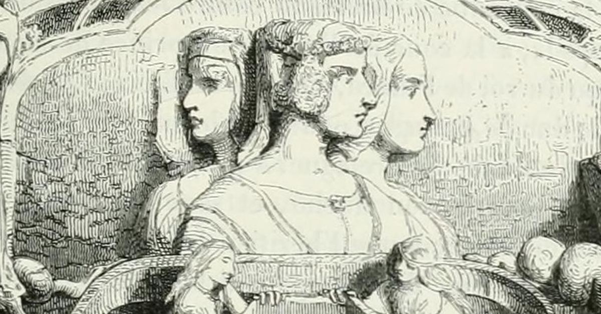 Artwork of Jeane de Clisson, Jeane de Montfort, Jeanne de Penthièvre