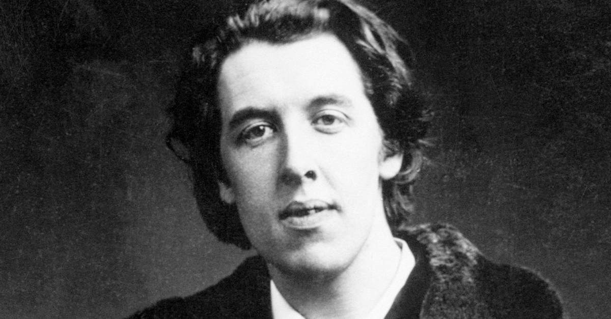 Portrait of Oscar Wilde