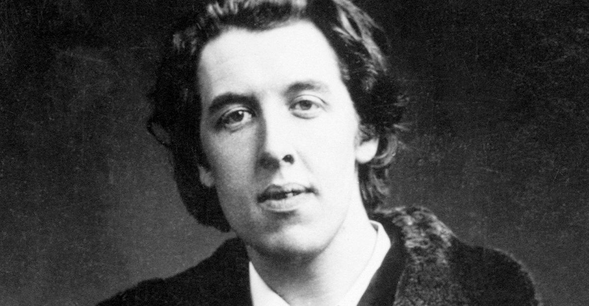 Portrait of Oscar Wilde