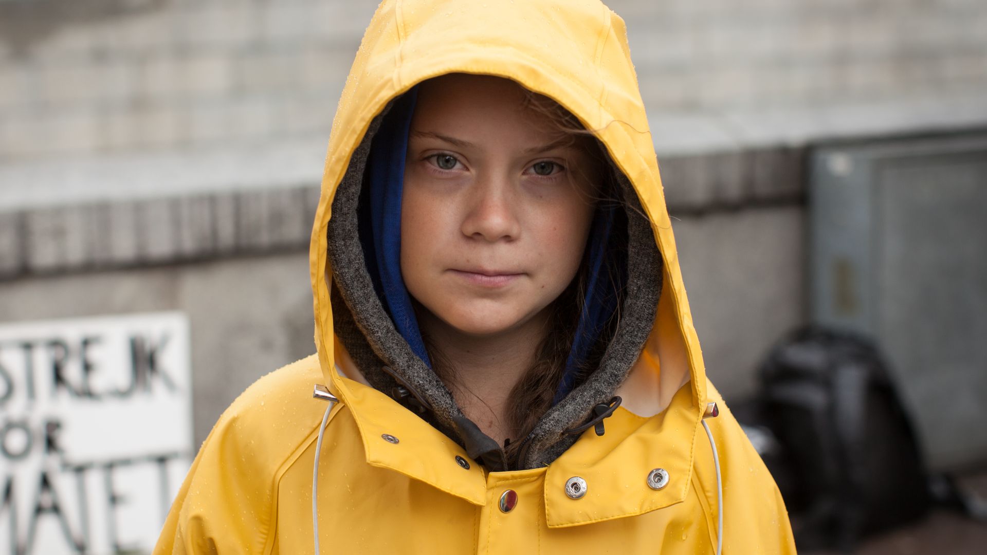 In August 2018, outside the Swedish parliament building, Greta Thunberg started a school strike for the climate.