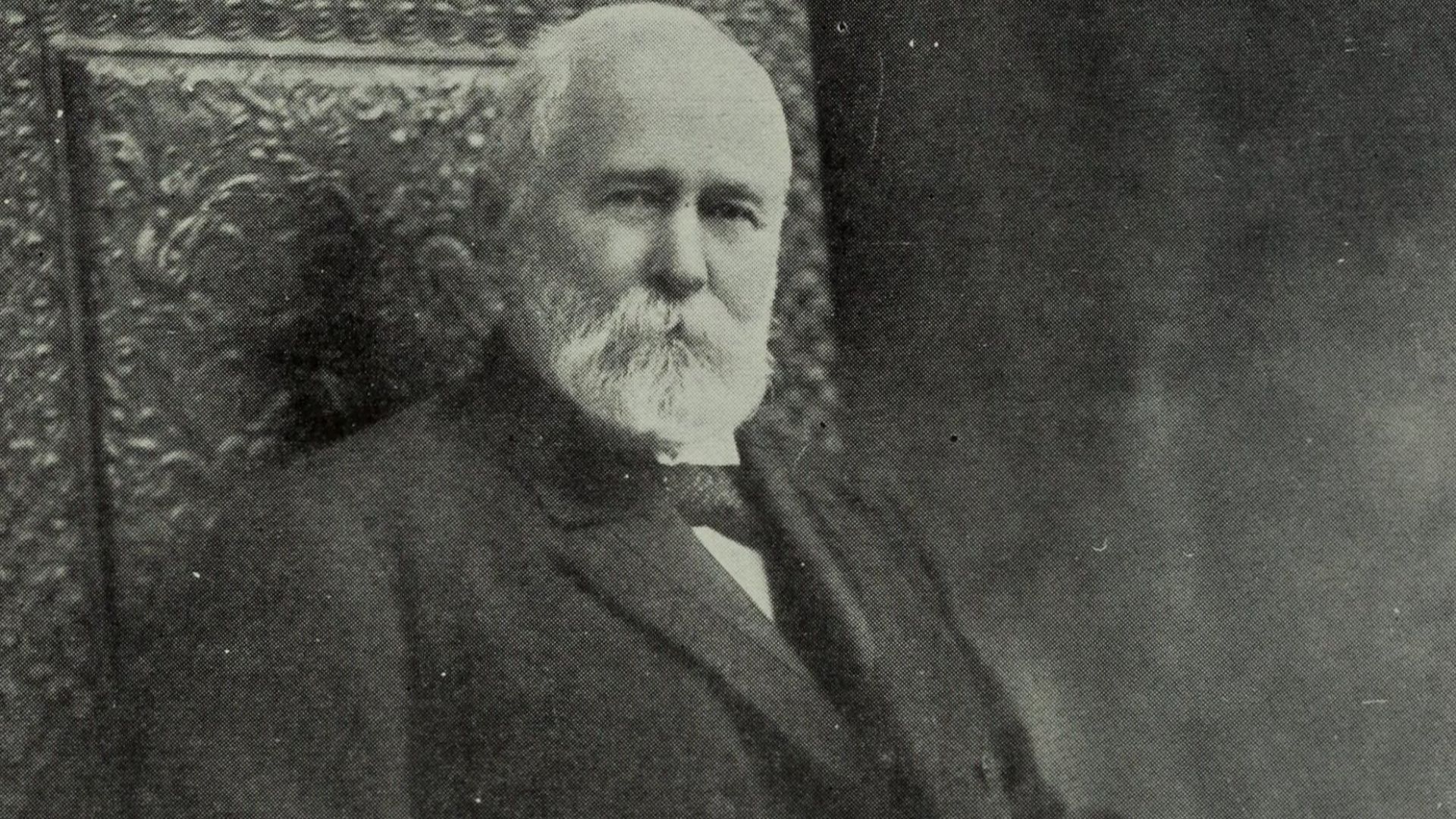 Portrait of John B. Stetson, businessman, philanthropist and founder of John B. Stetson University