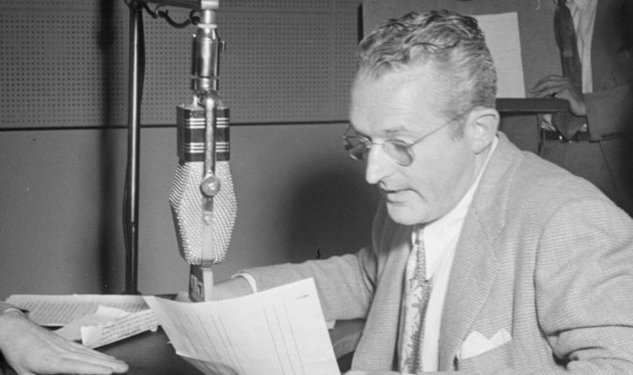 Portrait of Tommy Dorsey, WMCA, New York, N.Y., ca. Oct. 1947. Creator: William Paul Gottlieb.