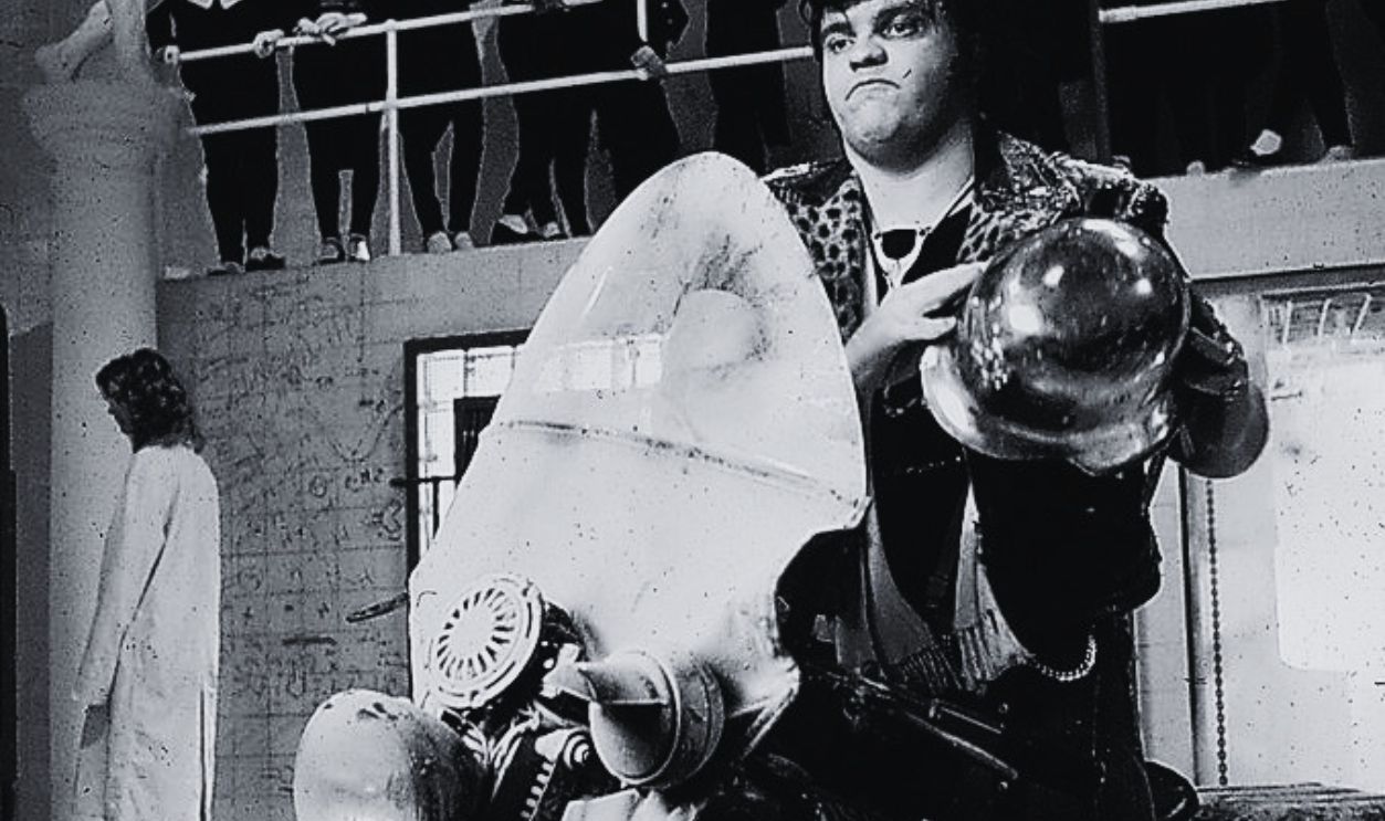 Actor and musician Meat Loaf in a scene from the movie 'The Rocky Horror Picture Show', 1975.