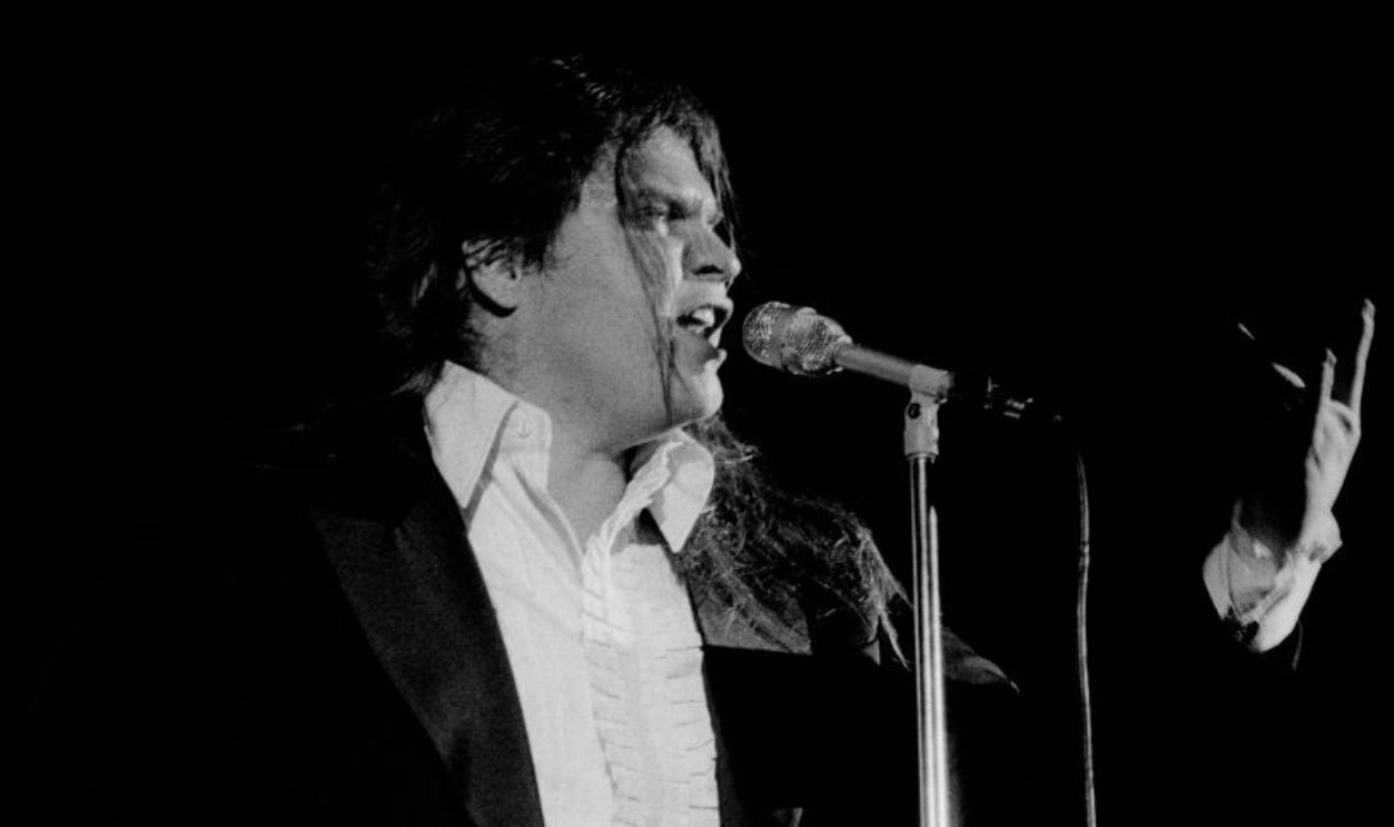 Meat Loaf performing at the Riviera Theater in Chicago, Illinois , October 29, 1977.