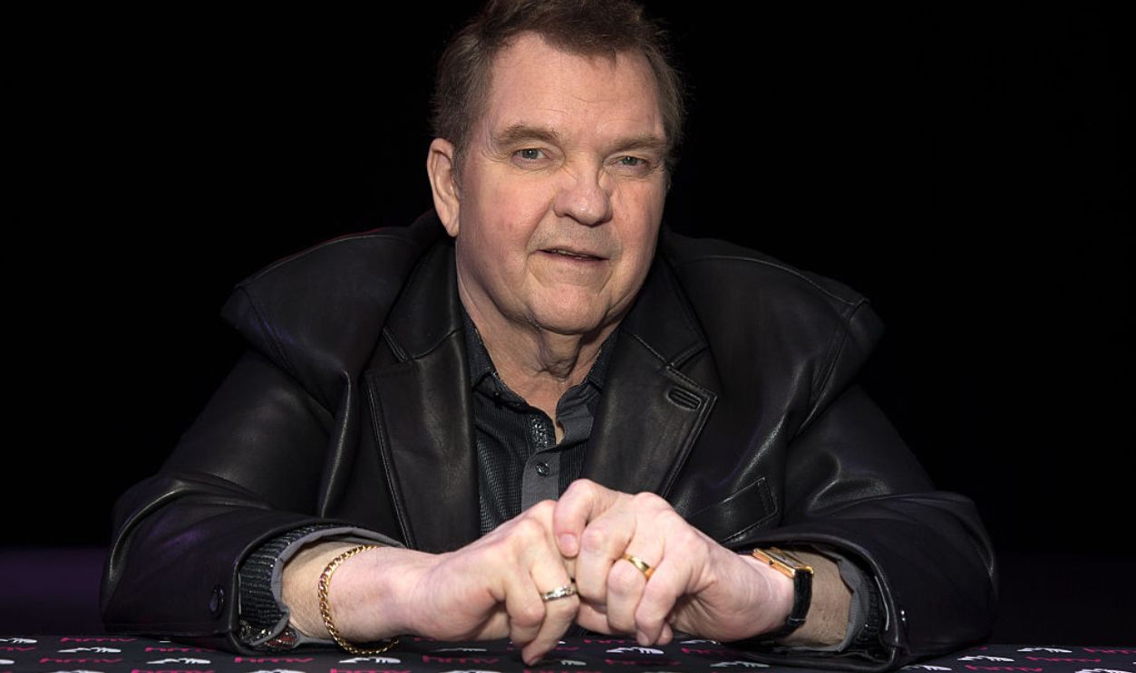 LONDON, ENGLAND - SEPTEMBER 08: Meat Loaf, Bat Out of Hell singer meets fans and signs CD booklet ahead of the release of his new album 'Better Than We Are' at HMV Oxford Street on September 8, 2016 in London, England.