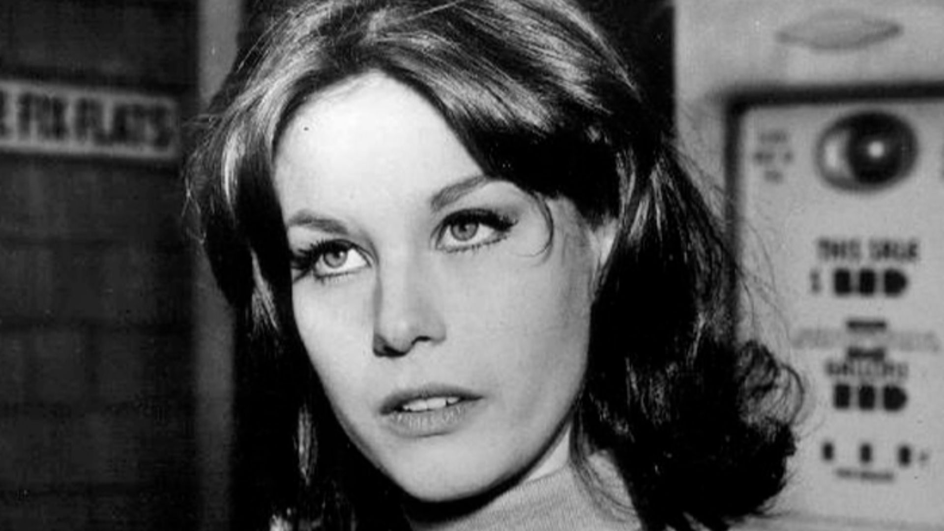Publicity photo of Lana Wood in tv series Peyton Place.