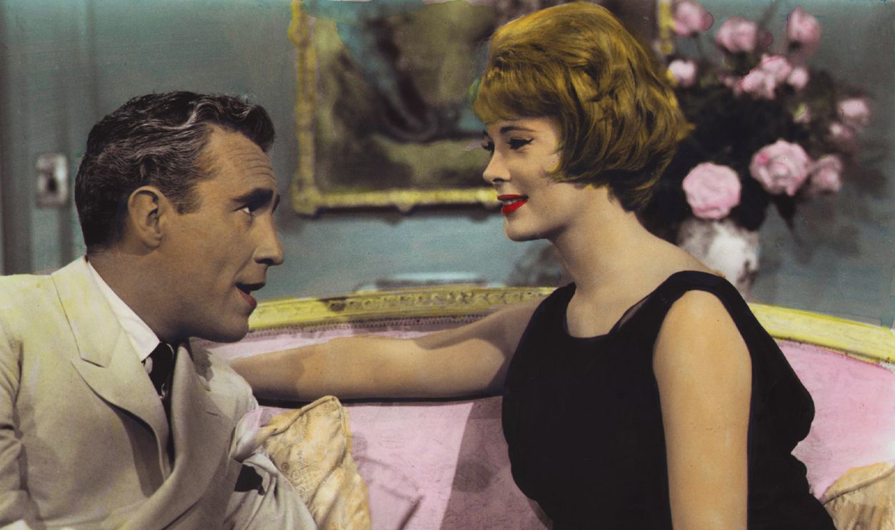 Gettyimages - 1262801746, Zärtlich Ist Die Nacht; (Tender Is The Night) Usa 1961 Kino. Zärtlich ist die Nacht; (TENDER IS THE NIGHT) USA, 1961, Regie: Henry King, JASON ROBARDS, JILL ST.JOHN. 