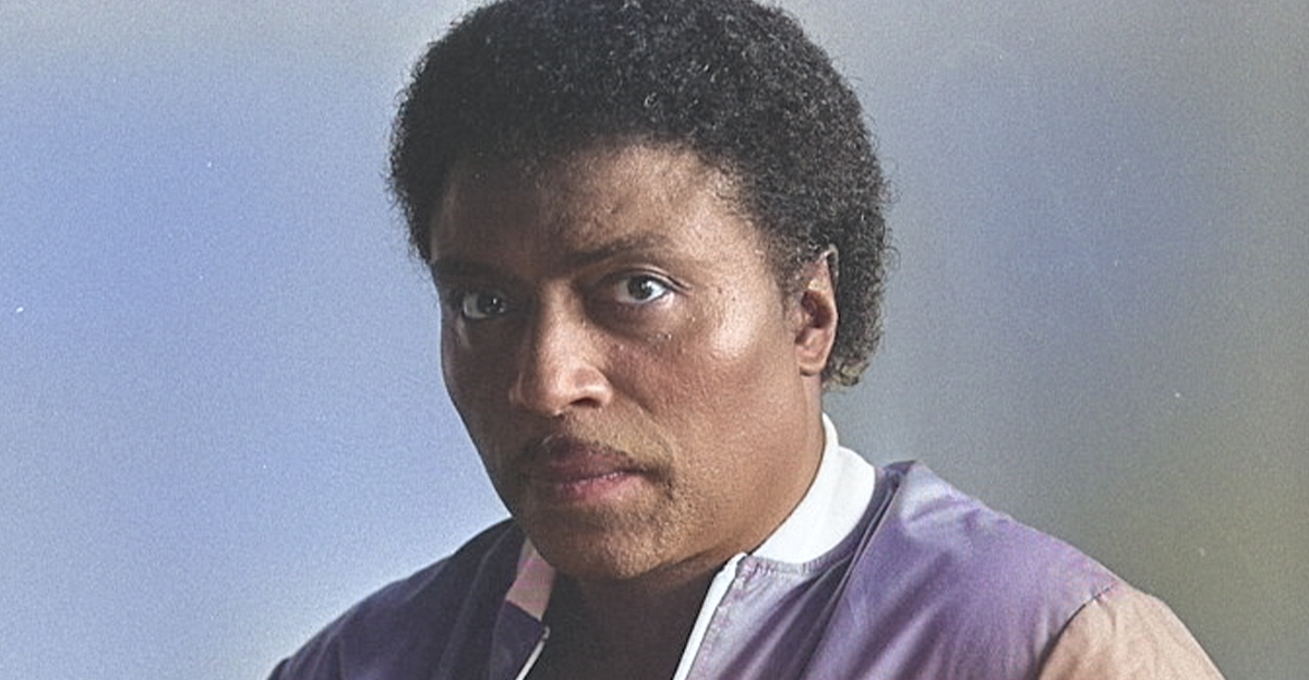 Little Richard looking at the camera