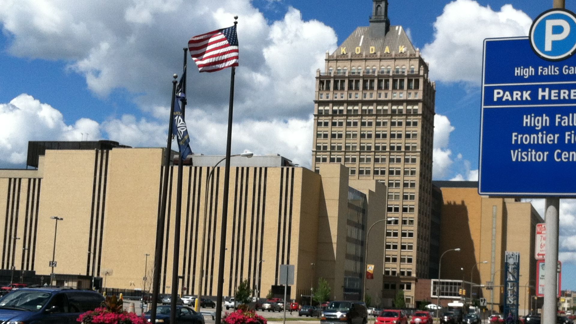 Kodak Headquarters Complex As Seen from Commercial Street