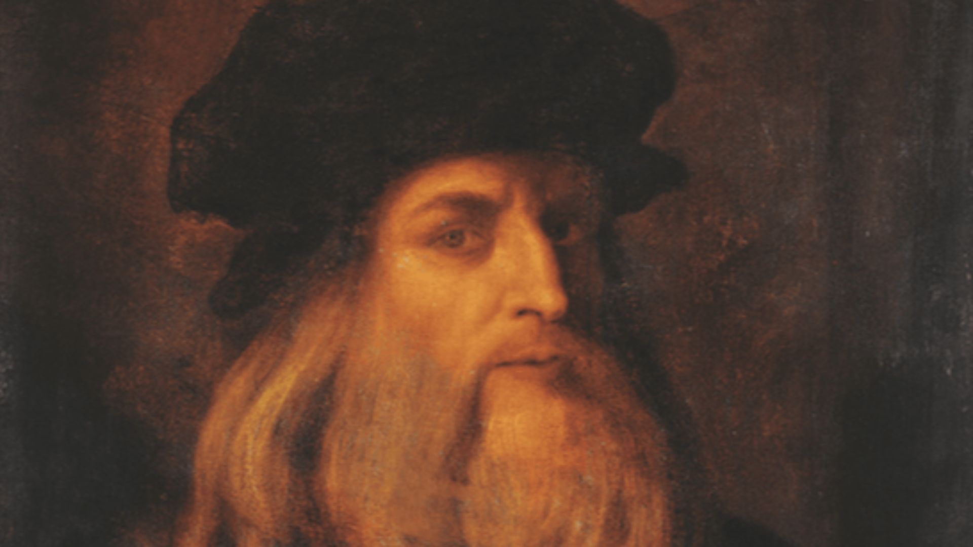Possibile autoritratto di Leonardo da Vinci - Galleria degli Uffizi Firenze