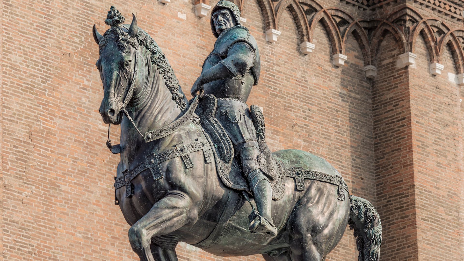 Statue of Bartolomeo Colleoni by Andrea del Verrocchio (Cast by Alessandro Leopardi)