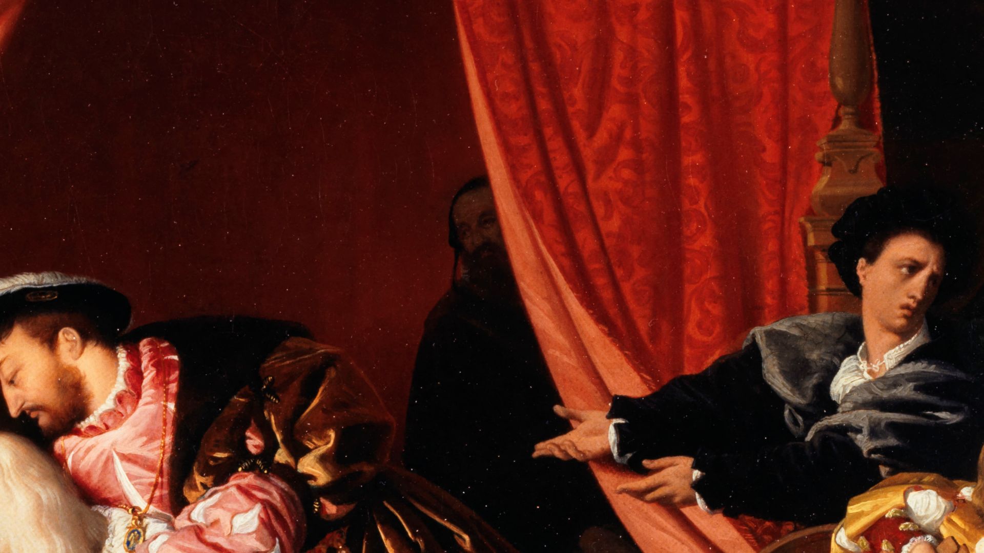 File:Jean-Auguste-Dominique Ingres - François Ier reçoit les derniers soupirs de Léonard de Vinci - PDUT1165 - Musée des Beaux-Arts de la ville de Paris.jpg
