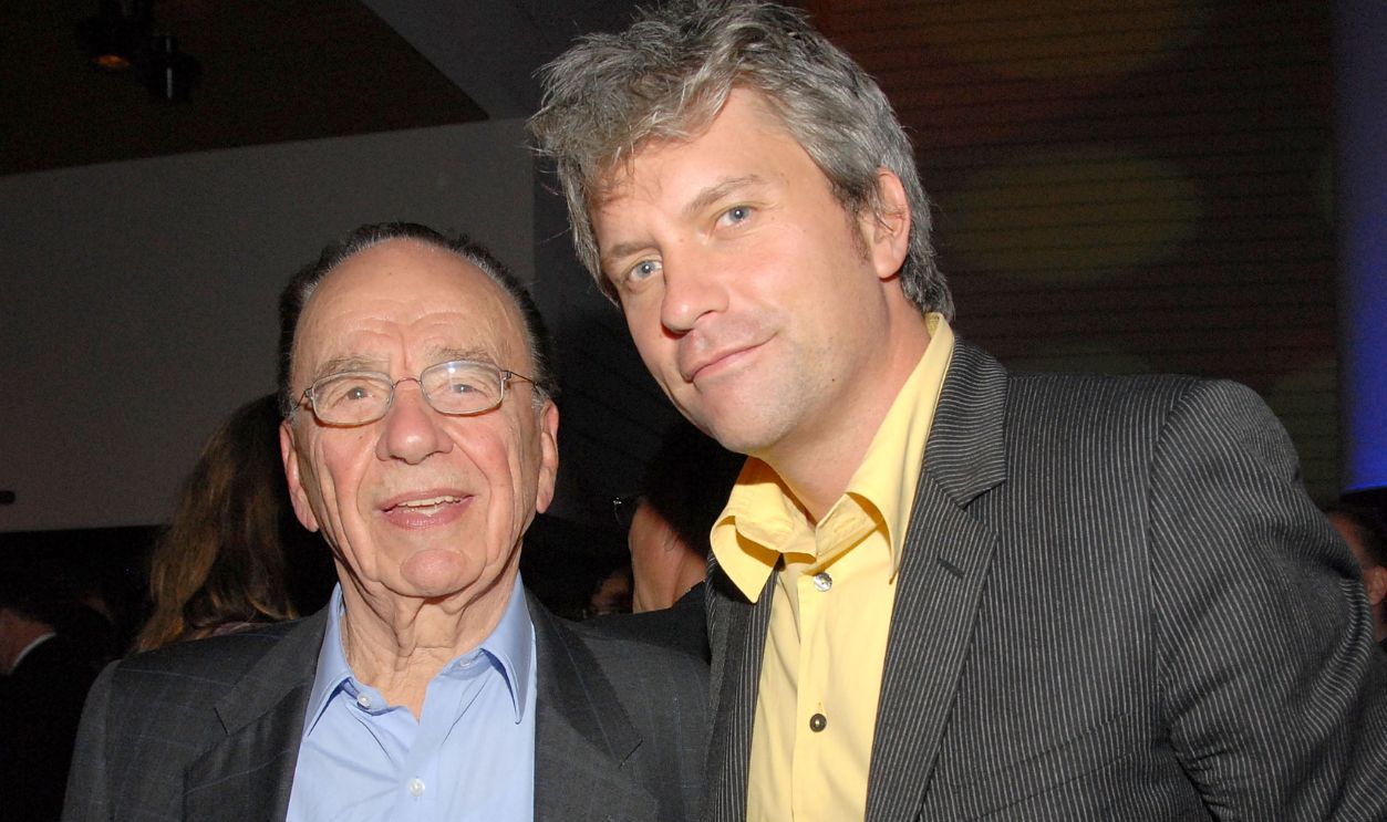  News Corporation Chairman & CEO Rupert Murdoch and MySpace Co-Founder and CEO Chris DeWolfe attend the party to celebrate the opening of the new MySpace office in SanFrancisco, October 17, 2007 at the Museum of Modern Art in San Francisco, California.