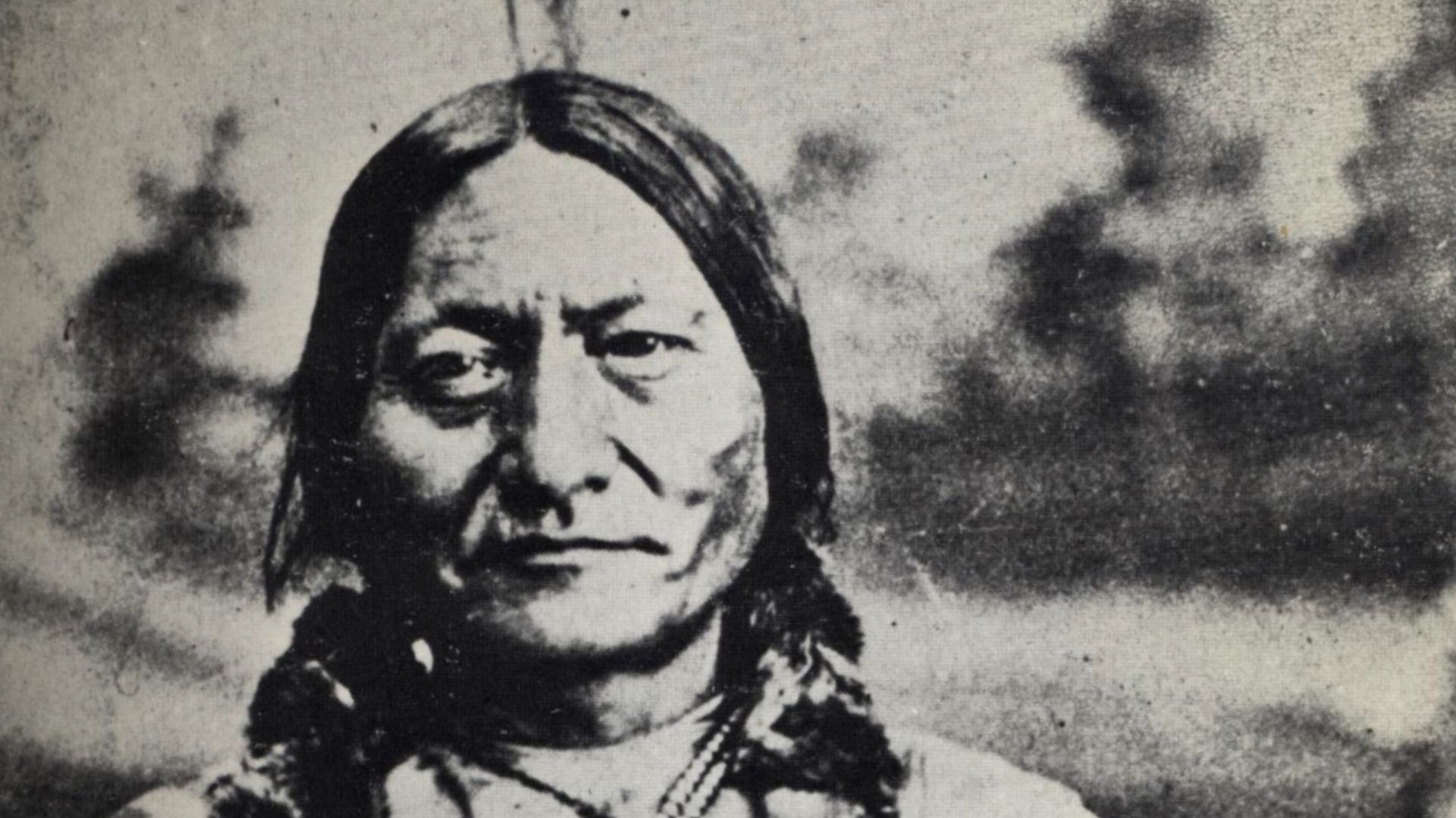 The only known photo of Sitting Bull taken in Canada. Photo by T.G.N.Anderton. Saskatchewan Archives, RA- 5043