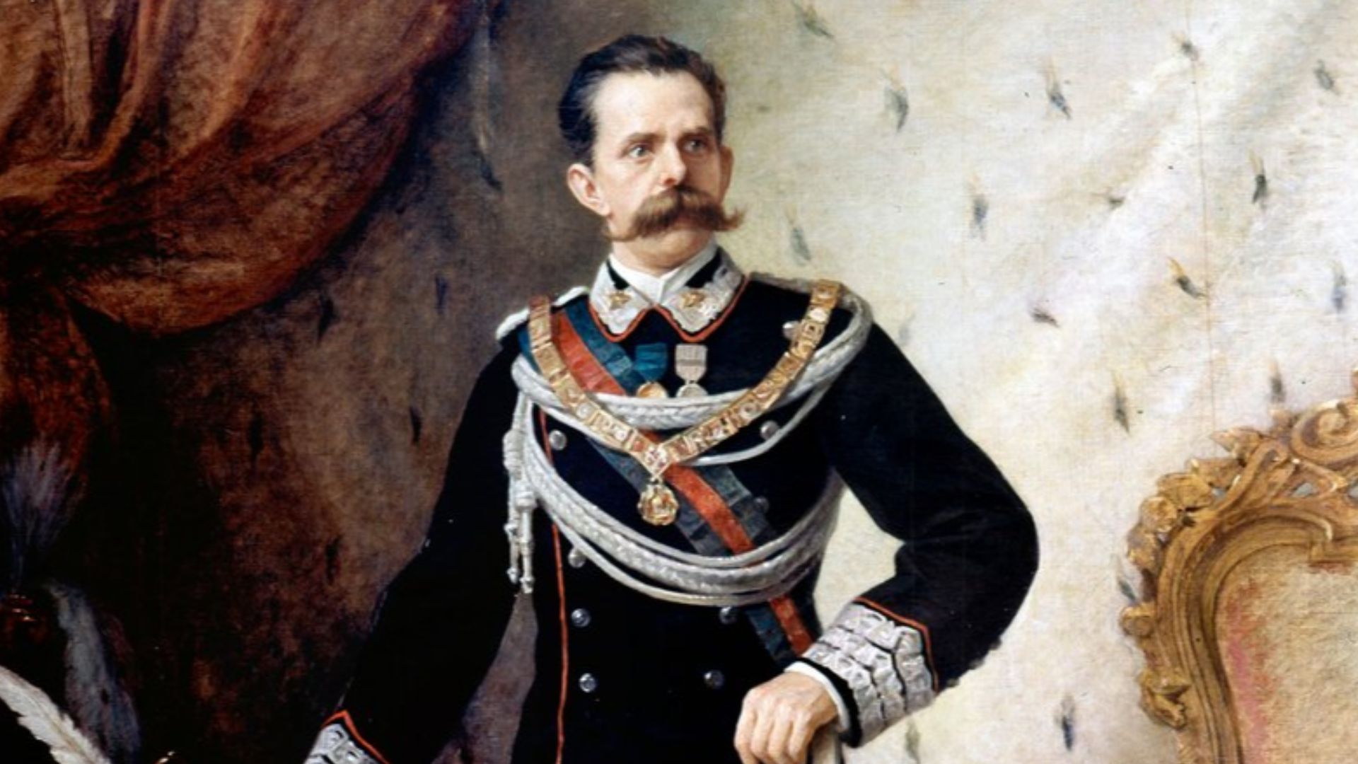 Ritratto di S.M. Re Umberto I
