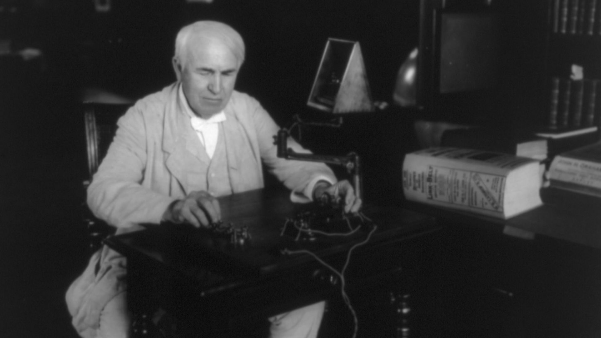 Title: Thomas Alva Edison, 1847-1931
Abstract/medium: 1 photographic print.
