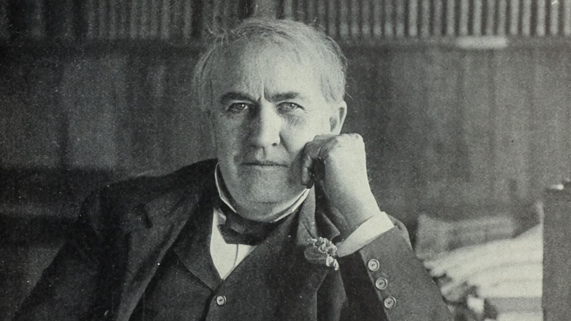 Portrait of Thomas Alva Edison
