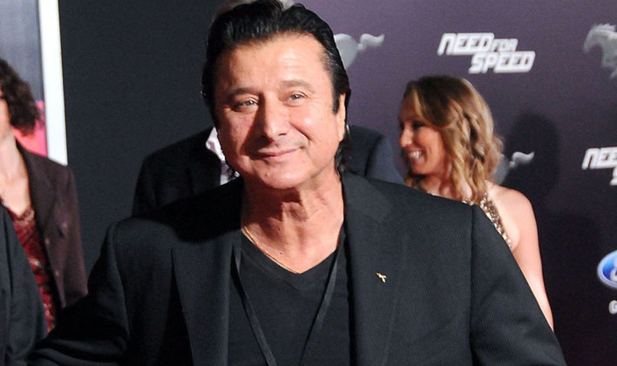 HOLLYWOOD, CA - MARCH 06: Musician Steve Perry arrives at the Los Angeles Premiere 'Need For Speed' on March 6, 2014 at TCL Chinese Theatre in Hollywood, California.