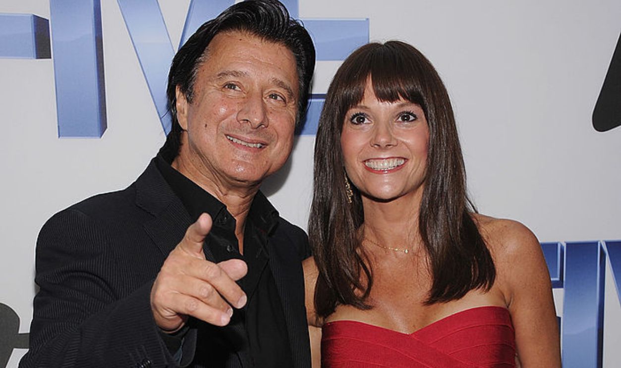NEW YORK, NY - SEPTEMBER 26: Steve Perry and guest attend the screening of 