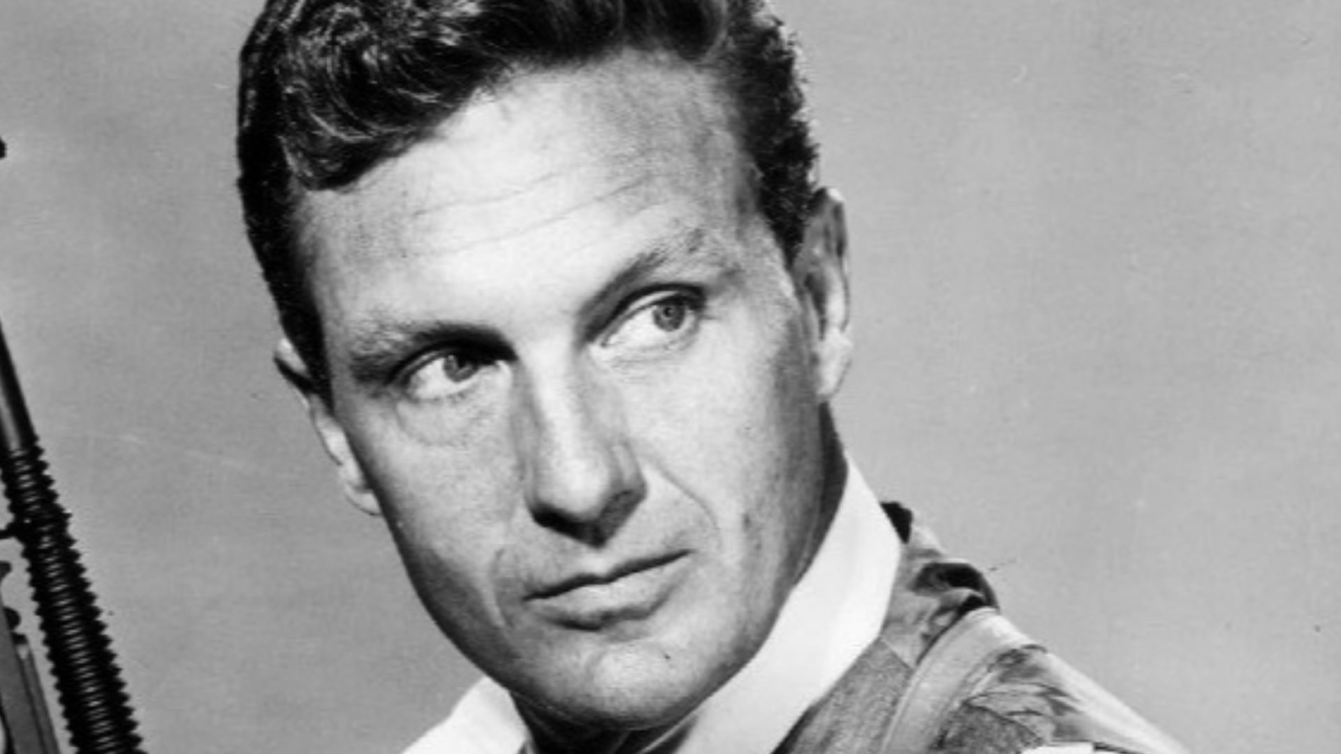 Photo of Robert Stack as Eliot Ness from the television program, The Untouchables.