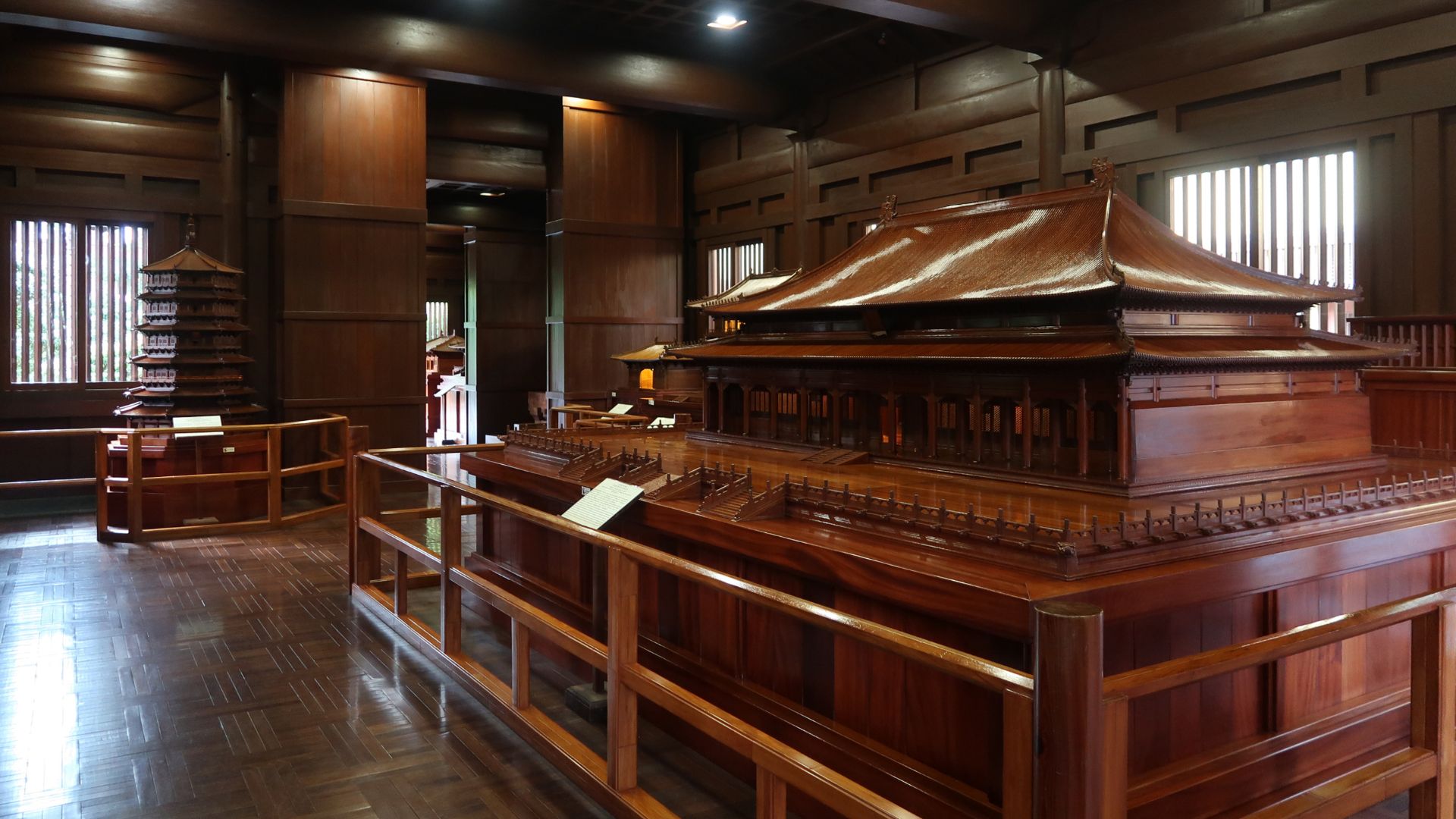 Nan Lian Garden Chinese Timber Architecture Gallery interior