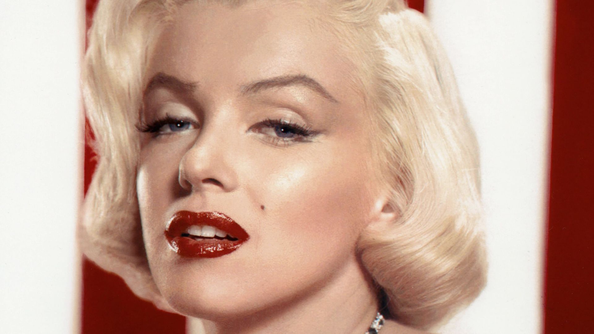 Marilyn Monroe in 1953 as she appears on December 1953 issue of Photoplay magazine.