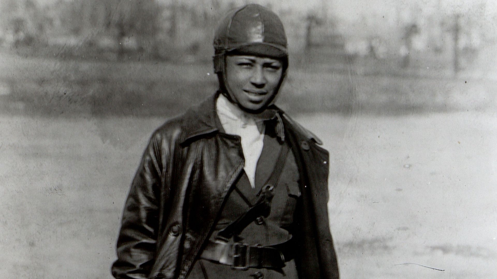 Bessie Coleman, the first licensed black pilot in the United States
