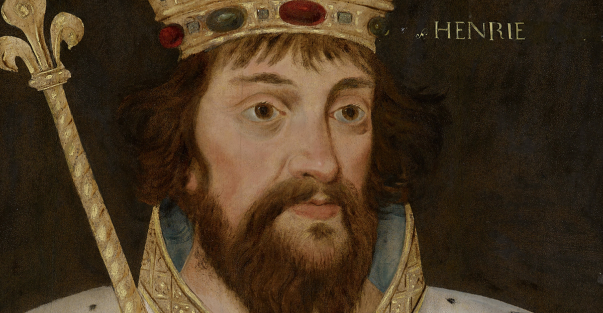 Historical drawing of King Henry I