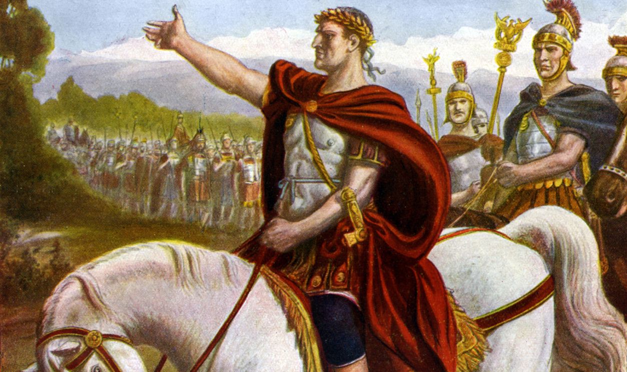 Caesar exclaimed: 