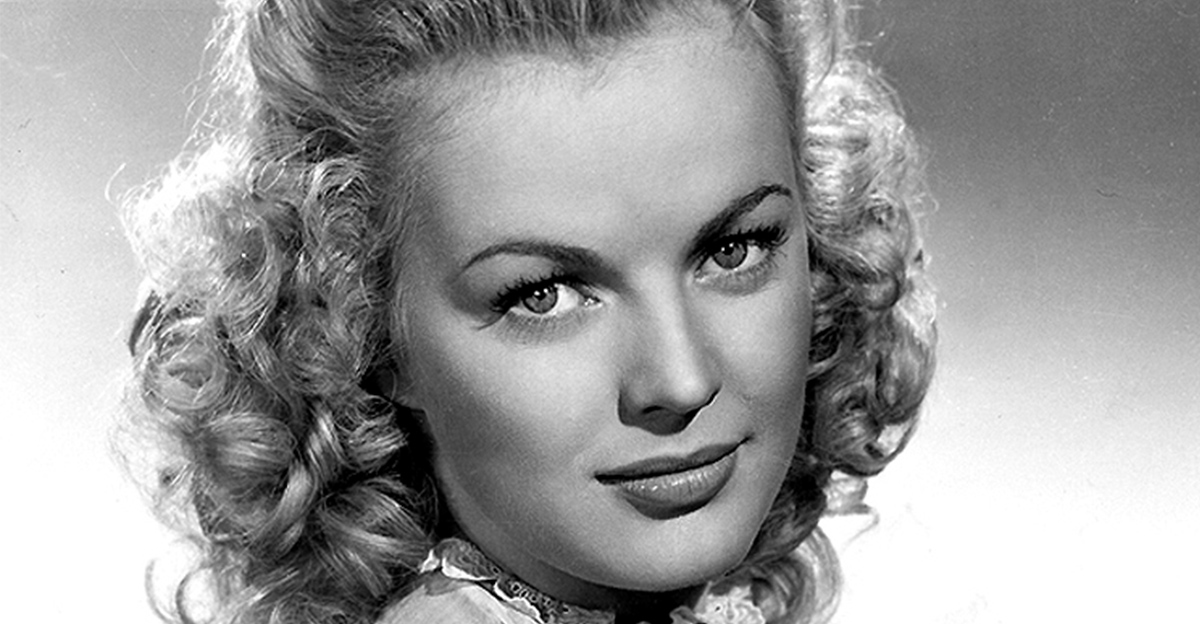 Publicity photo of June Haver in I Wonder Who's Kissing Her Now.