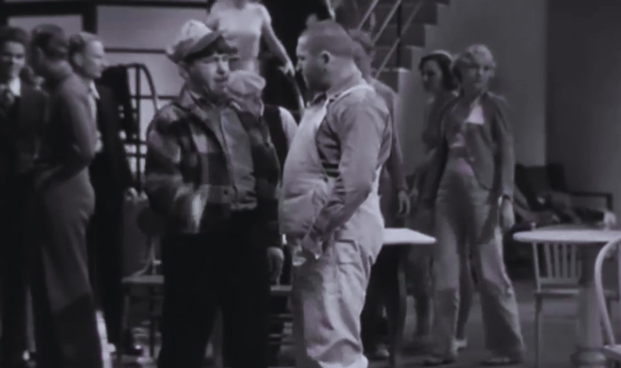 Screenshot from Dancing Lady (1933) 