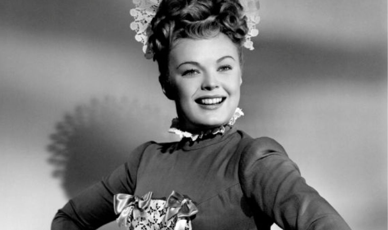 Actress June Haver in a scene from the movie 