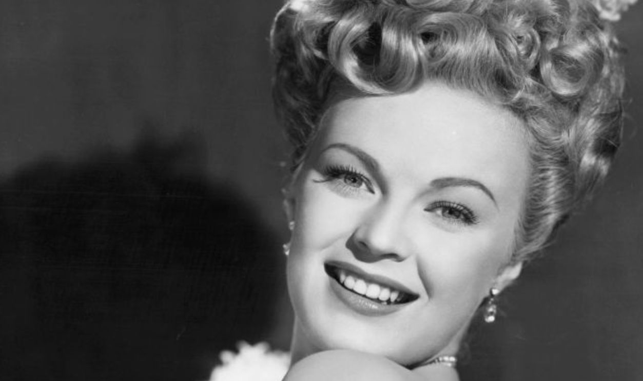 June Haver publicity portrait, 1947. 