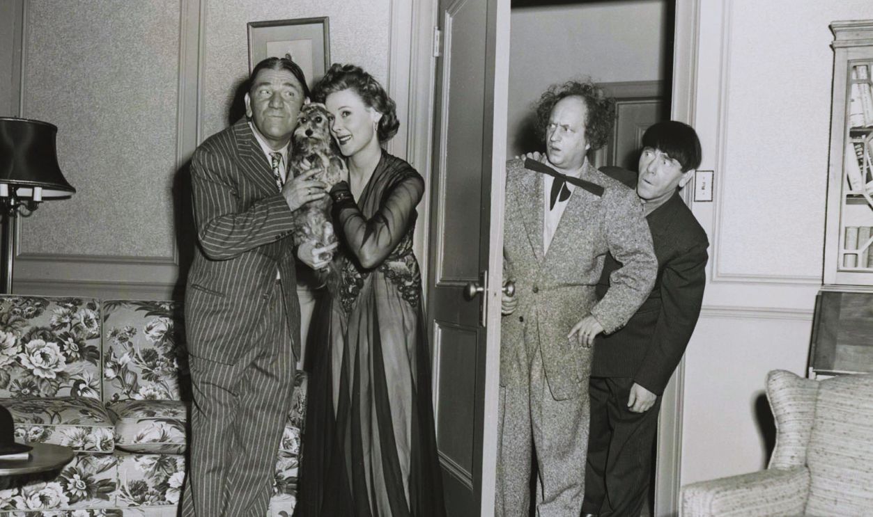 Screenshot from He Cooked His Goose (1952) 