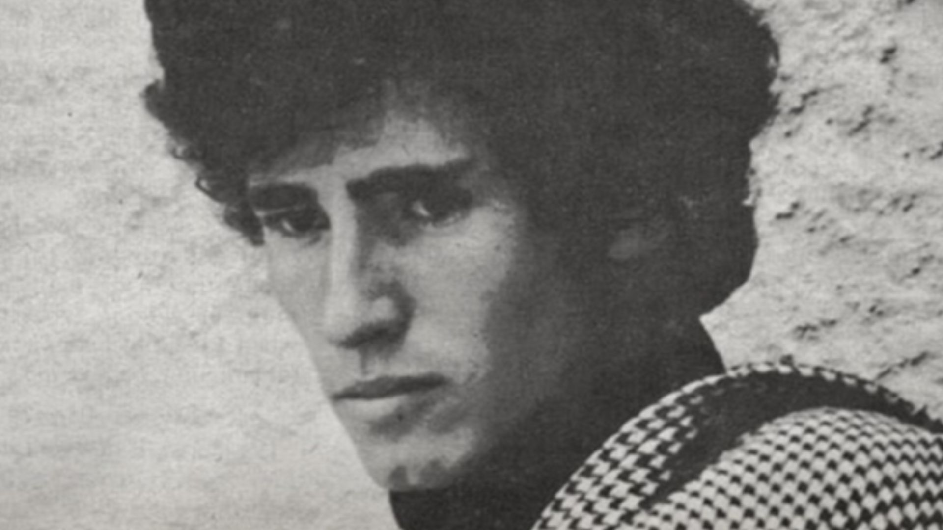 Tim Buckley in October 22, 1966 issue of KRLA Beat magazine. GRAYSCALED