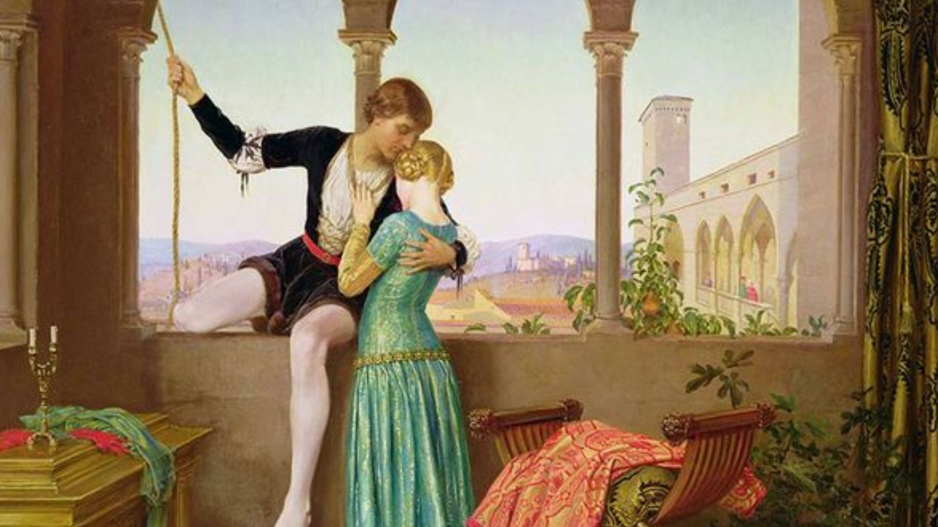 File:E. Fortescue-Brickdale -- Romeo and Juliet Farewell.jpg