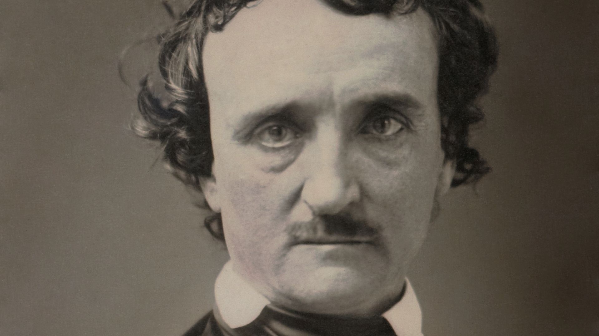 Edgar Allan Poe, June 1849. Daguerreotype
